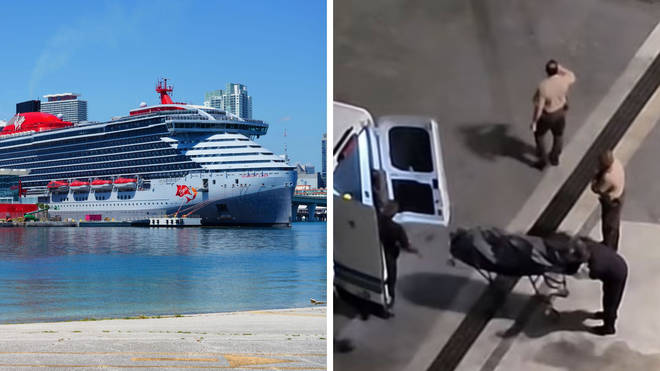 A cruise ship guest died after falling from a balcony and hitting another person on a lower level 2023 2